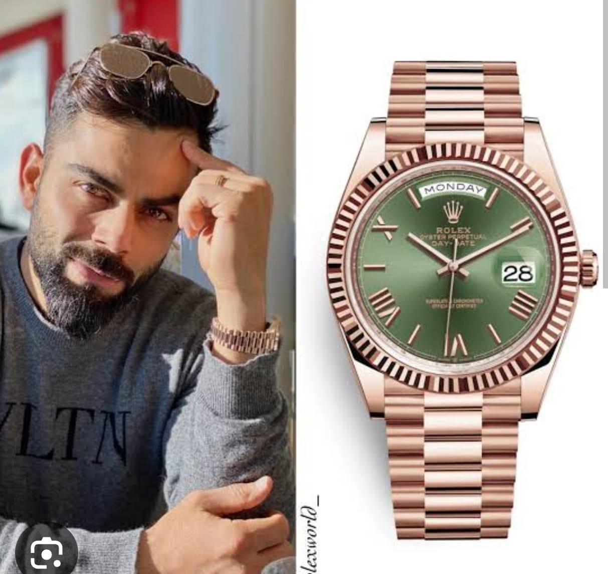 Role_x green dial virat kohli edition