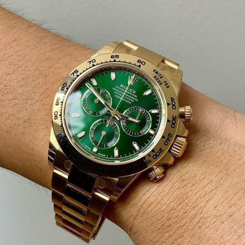 ROLE_X DAYTONA AUTOMATIC GOLDEN GREEN